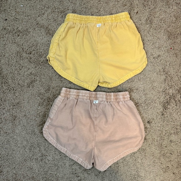 Billabong Pull On Stretch Drawstring Waist Road Trippin Shorts Sz XS - Set of 2 - Picture 2 of 6